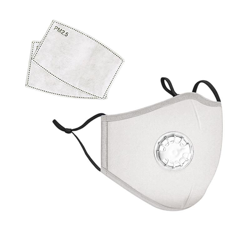 Anti-Pollution Pm2.5 Staubmasken Waschbar Und Wiederverwendbar Einsteckbare Dichtung Baumwolle Unisex Reise PSA Masken Bequem Und Atmungsaktiv