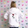 Womens Best Friend Long Sleeve Hoodie Sweatshirt Hooded Pullover Tops Blouse 