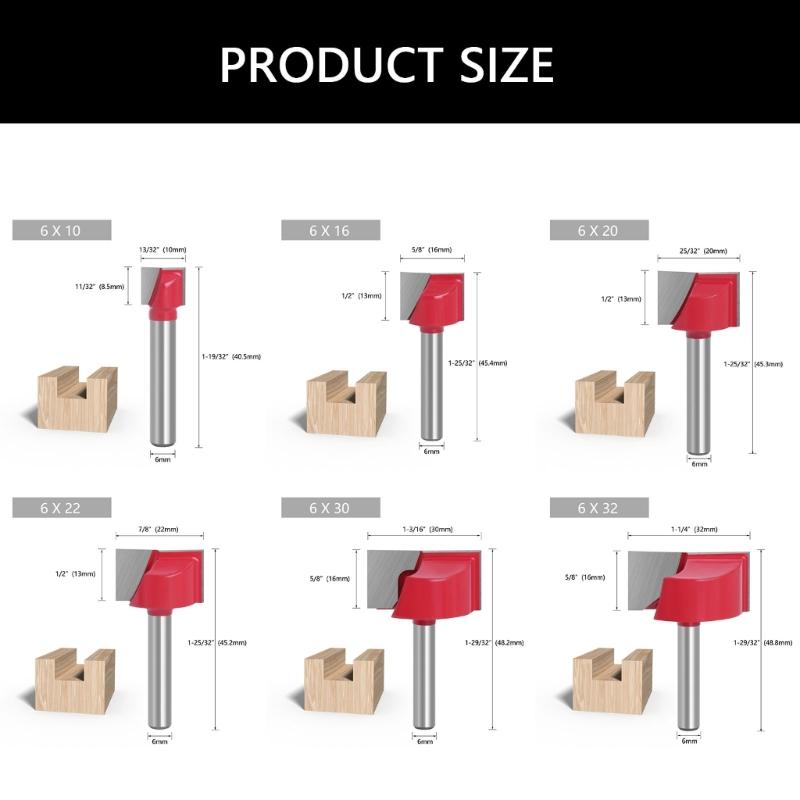 Precise Spoilboard Surfacing Bit Router Bit for Wood Slabs Flattening Carbides Tipped Cutter 1/4Inch Shank Routing Tool