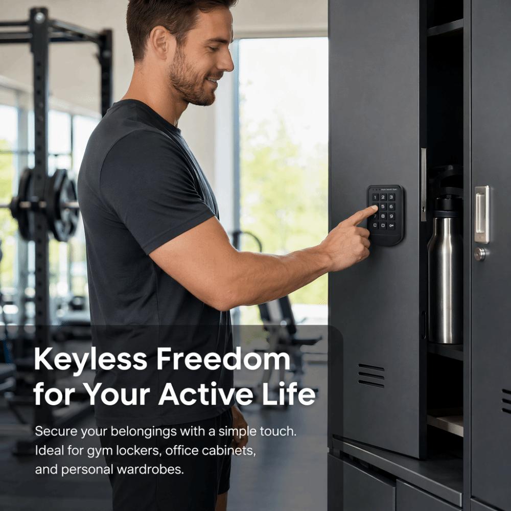 Keyless Electric Lock Low Power Cabinet Lock Smart Password Lock Home Security