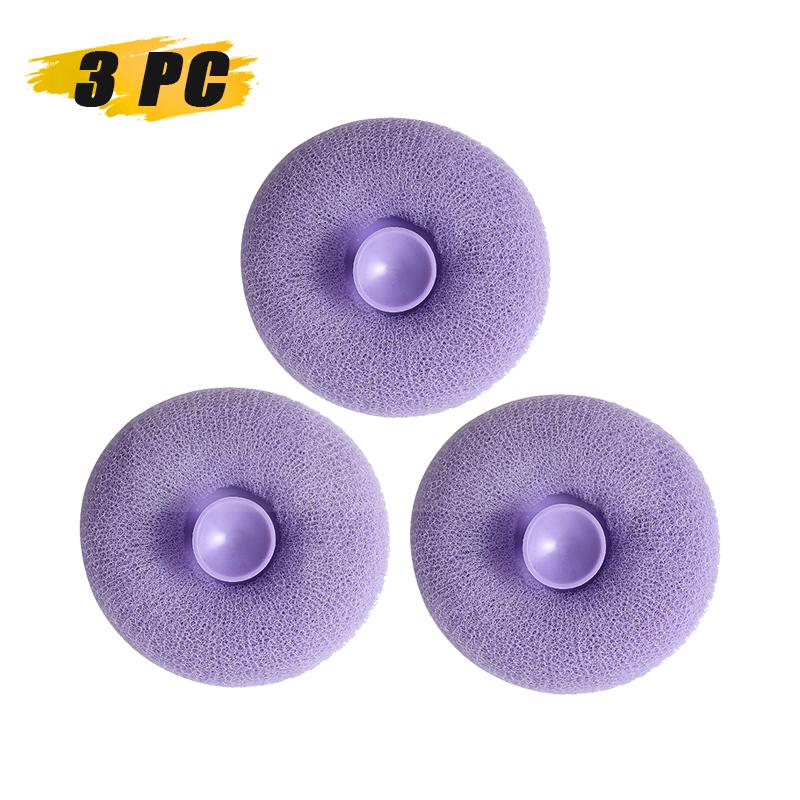 1–5 Stück natürliches Luffa-Bad mit Saugnapf, Körperpeeling-Massageball, japanischer Spa-Becher, Körpermassageschwamm, Badezimmerzubehör