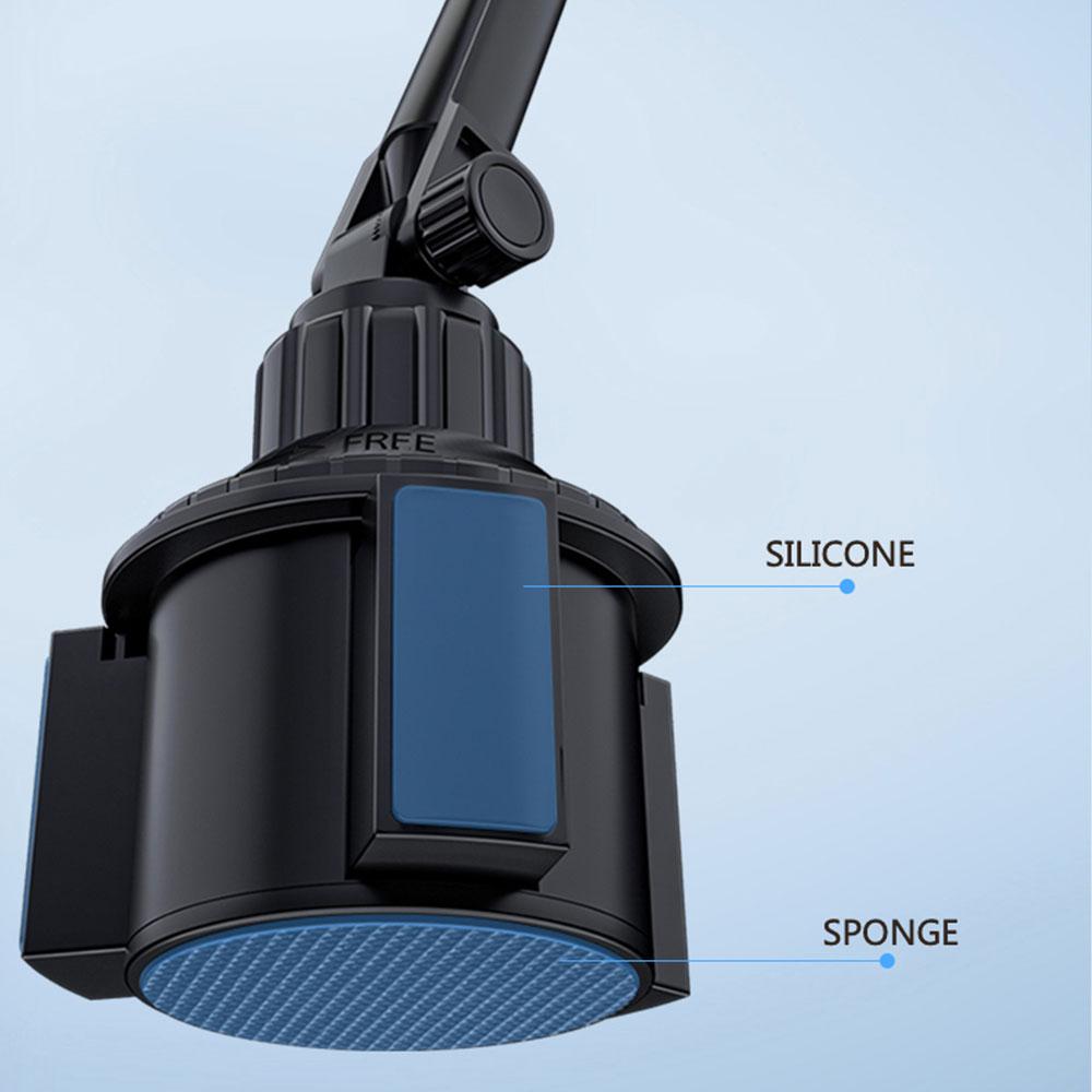 Magnetic Phone Holder Installation of Water Cup in Car for iPhone 16 15 14 13 12 Samusng Xiaomi 360° Rotation Cell Moun