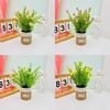 Artificial Plant Miniature Green Houseplant For Home Office And Hotel Decor