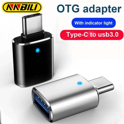 NNBILI 1-3PCS USB 3.0 Type-C OTG Adapter Type C USB C Male To USB Female Converter For Macbook Xiaomi Samsung S21 OTG Connector