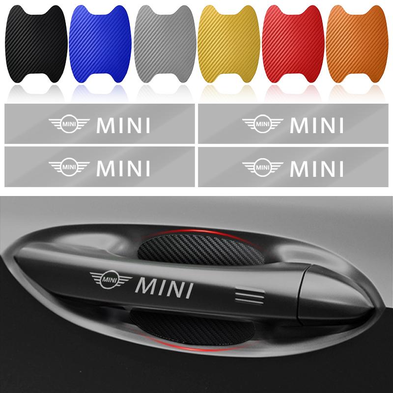 Car Door Sticker Auto Handle Anti Scratch Protection Film Car Styling For MINI Cooper F56 F55
