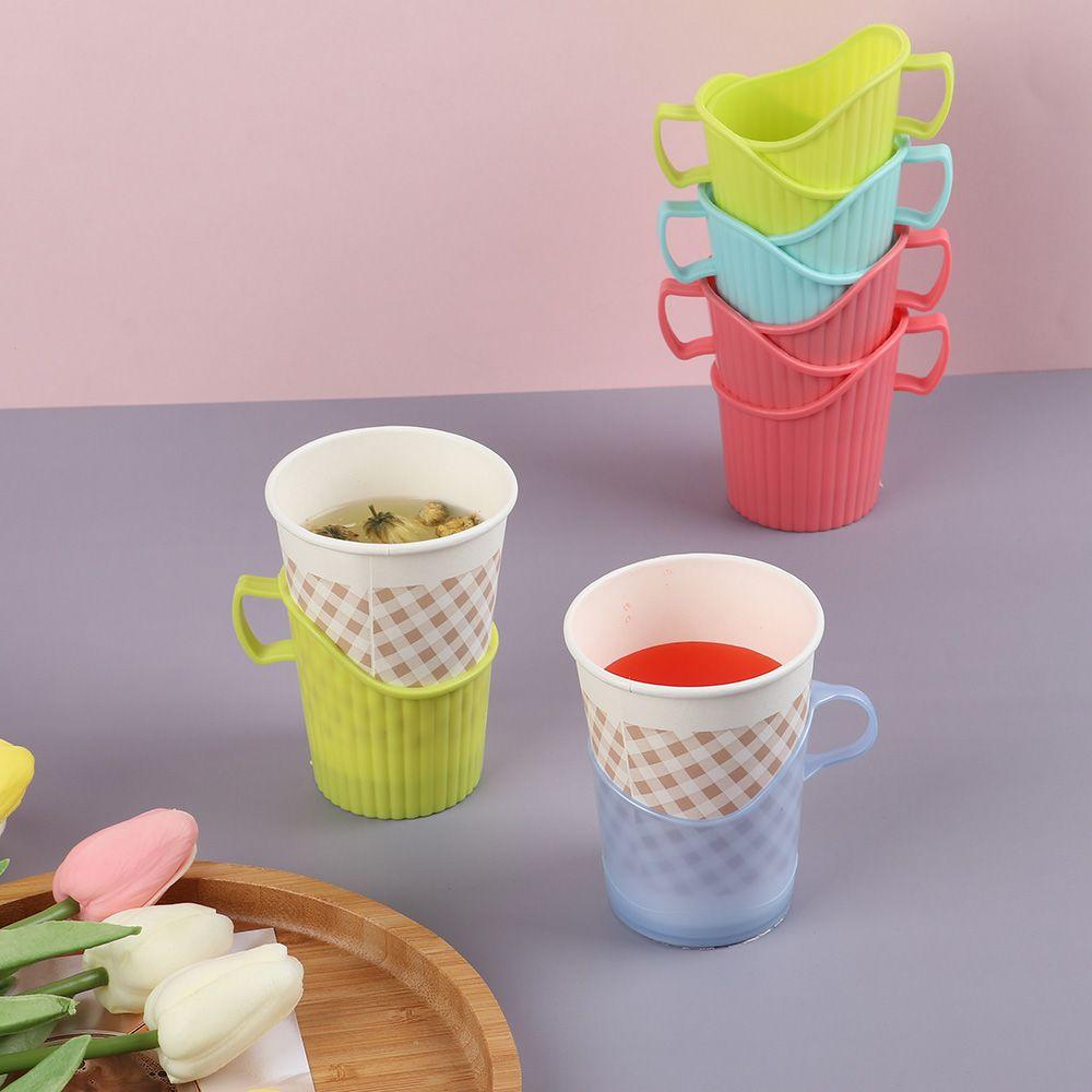Reusable Thickening Creative Mug Sleeve Cup Holder Anti-scalding Gadgets Disposable Cup Accessories