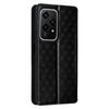 For Honor 200 Lite Case Leather Rhombus Pattern Magnetic Auto-Absorbed Phone Cover