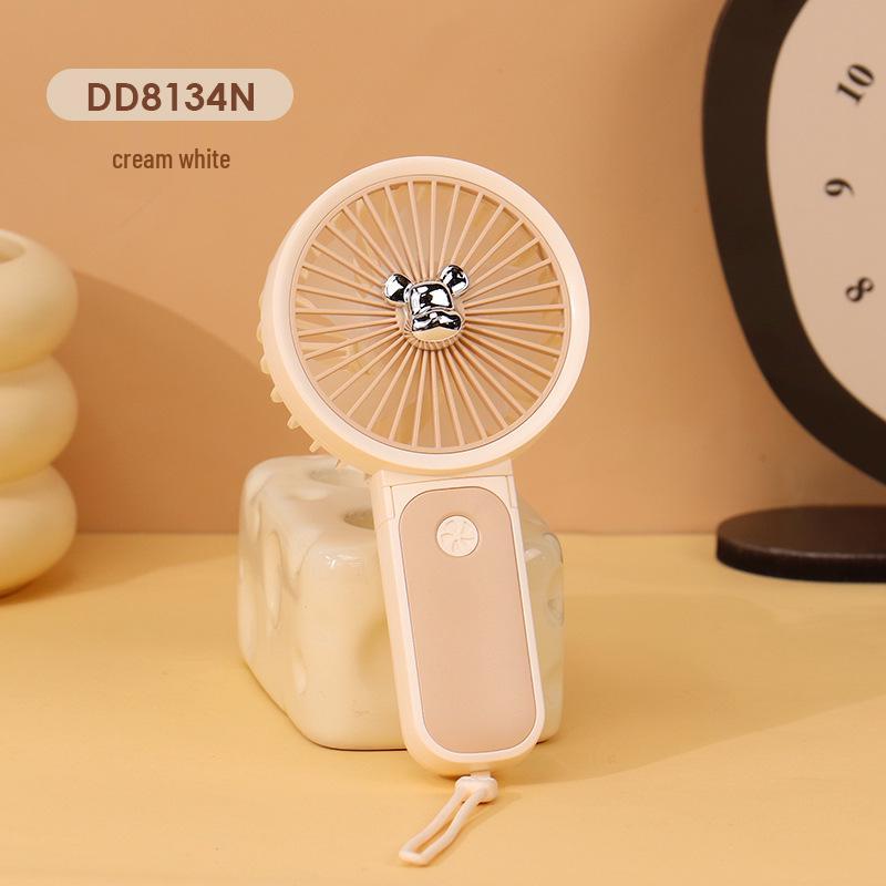 Cartoon USB Rechargeable Mini Handheld Fan with Custom Logo