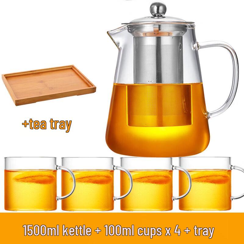 Biaoxing Heat-Resistant Glass Teapot Tea Set