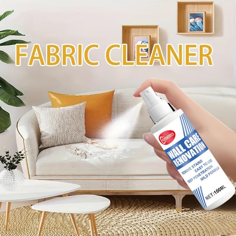 100ml Clothing & Sofa Dry CleanerMulti-purpose Stain Remover for Sofas, Mattresses, Clothes, Carpets and curtainsSuitable for Ho