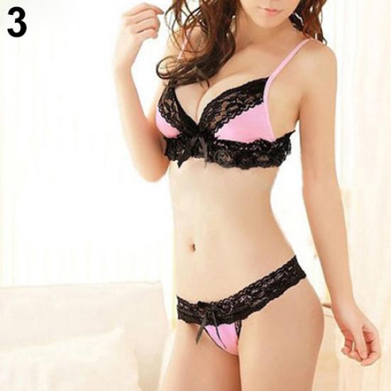 Dámské sexy bikiny s g-stringem Sweet Babydoll Hollow