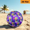 Vibrant Surreal Meltdown Football Suitable for Both Training and Competition Very Elastic Wear-resistant and Slip-resistant High Elasticity