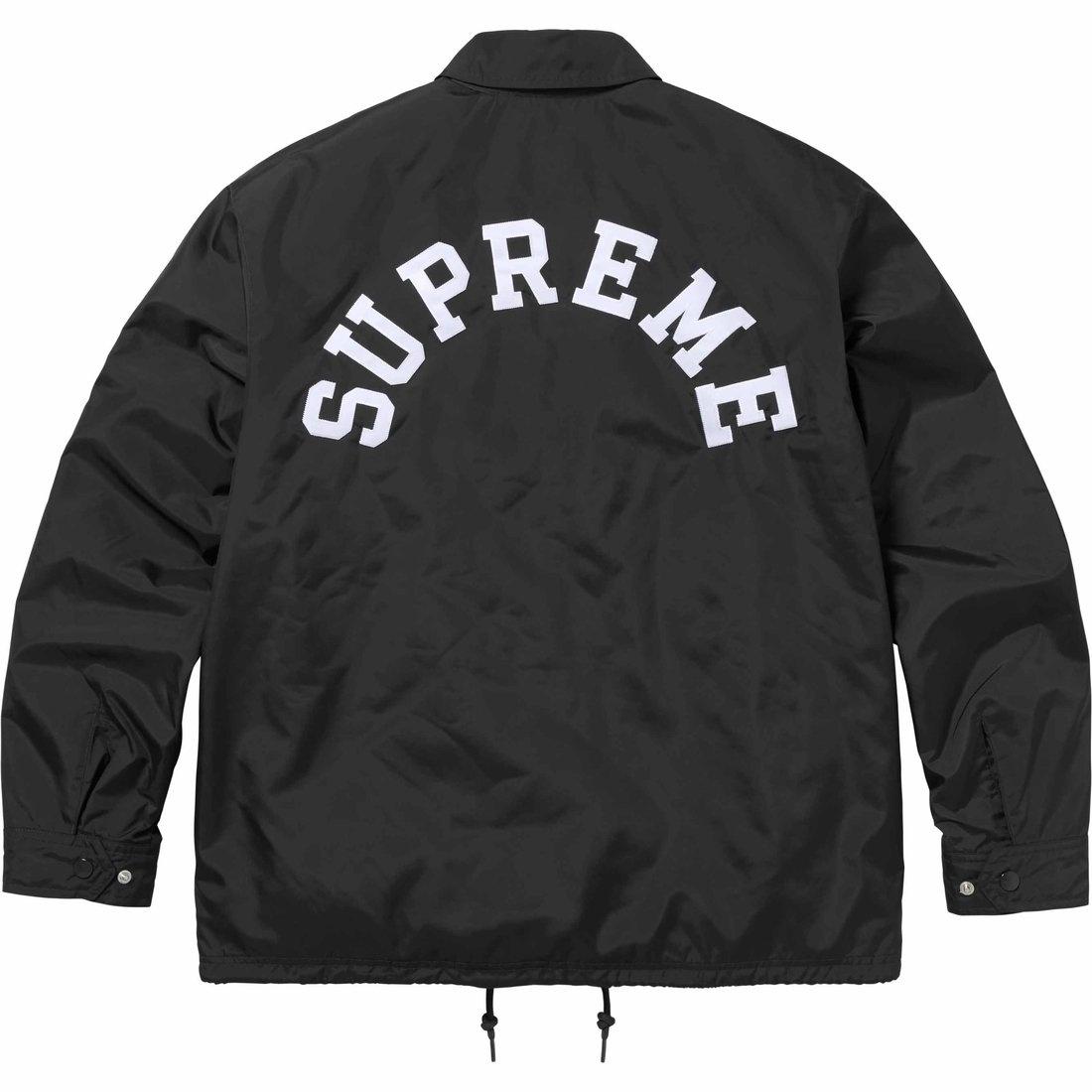 Supreme x Champion Coacches Jacket `Black