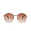 Glasses 219151 Round High-End Gradual Change Round Face Thin Sunglasses Women Sunglasses Men