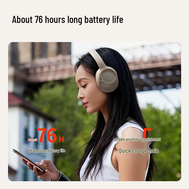 JBL TUNE 730BT Wireless Over-Ear Headphones