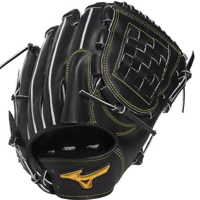 Mizuno Pro Hard Baseball Glove - Pitcher - 1AJGH34101 (09) Black - Left Hand Throw