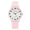 Arabic Dial Ladies Quartz Watch Silicone Band Clock Wristwatches Women Watches  Student Couple Gift