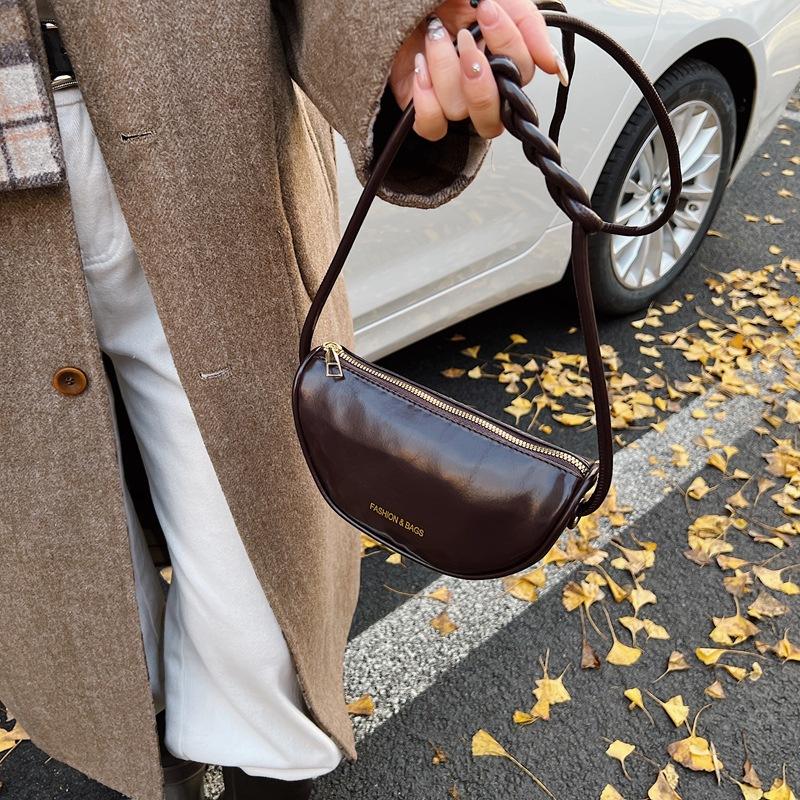 Saddle Bag New Fashion Casual Messenger Bag Simple Niche Single Shoulder Dumpling Bag Original