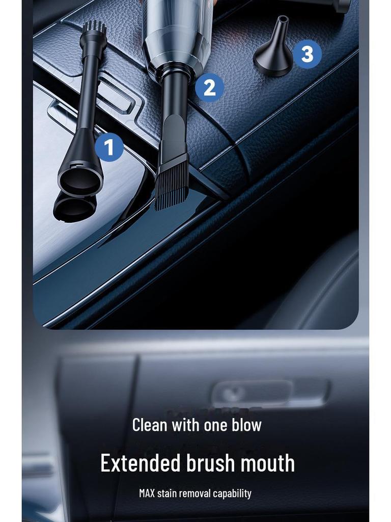 Wireless Car Vacuum Cleaner: Powerful Handheld Device for Home and Car
