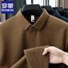 ROMON Men's Wool Blend Tops