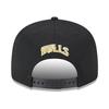 Casquette Snapback - New Era - 9Fifty - Chicago Bulls - Noir - Sportswear - Taille unique