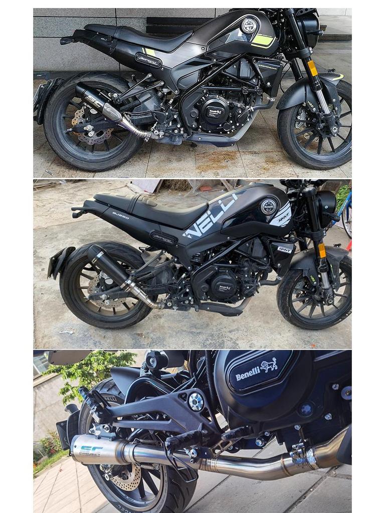 Huanglong Series Motorcycle Exhaust Pipe for Benelli 300/600/502C/Hurricane 302/752