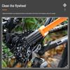 Jiu Yue Bike & Motorcycle Chain Cleaning Kit with Crankset and Bristle Brush