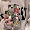 Mobile Phone Cases for iPhone 11 13 XR 15 Pro Max 12 14 Pro Max Case iPhone 16 XS Max Mirror Protective Case Mirror Exquisite Cartoon Waterproof