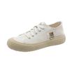 Girl Shoes Canvas Shoes New Women's  Spring Little White Shoes Flat Bottom Board Shoes Lazy Shoes