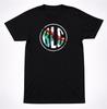 Boys Like Girls Color Circle Logo T Shirt Pop Rock Band Tee Black Graphic Shirt