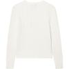 Maglione Polo Ralph Lauren PE25 Tinta Unita Girocollo Manica Lunga Maglia Top Bambino Bianco 313901316-011