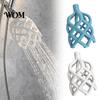 Shower Head Head, 3D Printed Hollow Woven Rainfall Sprayer, Clog-Free Self Cleaning Easy Clean Installation Bathroom Accessory Full Body