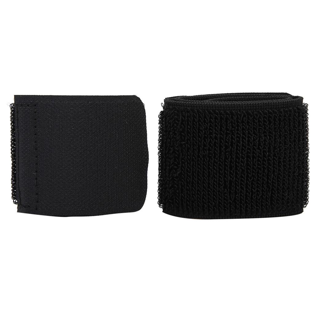 Soccer Shin Guard Fixed Bandage Tape Fastener Shinguard   Elastic Sports Strap(White)