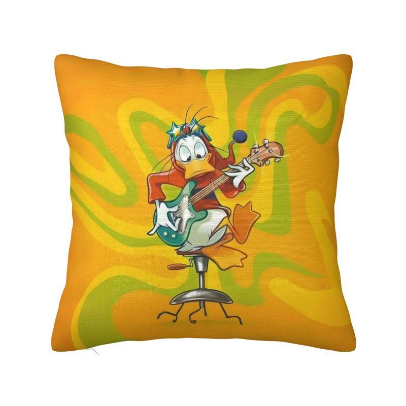 Custom Disney Anime Donald Duck Pillow Covers Bedroom Decoration Kawaii Cute Cartoon Outdoor Cushions Square Pillowcase