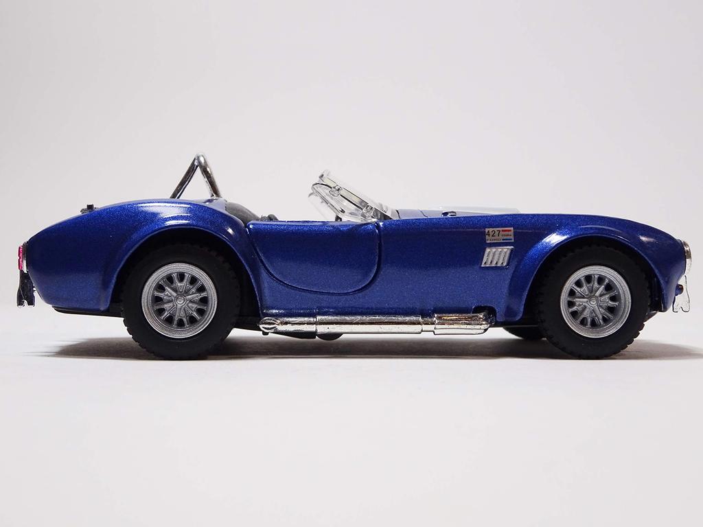 Kinsmart Shelby Cobra 427 Blue Diecast Car KT5322 S/C 1/32