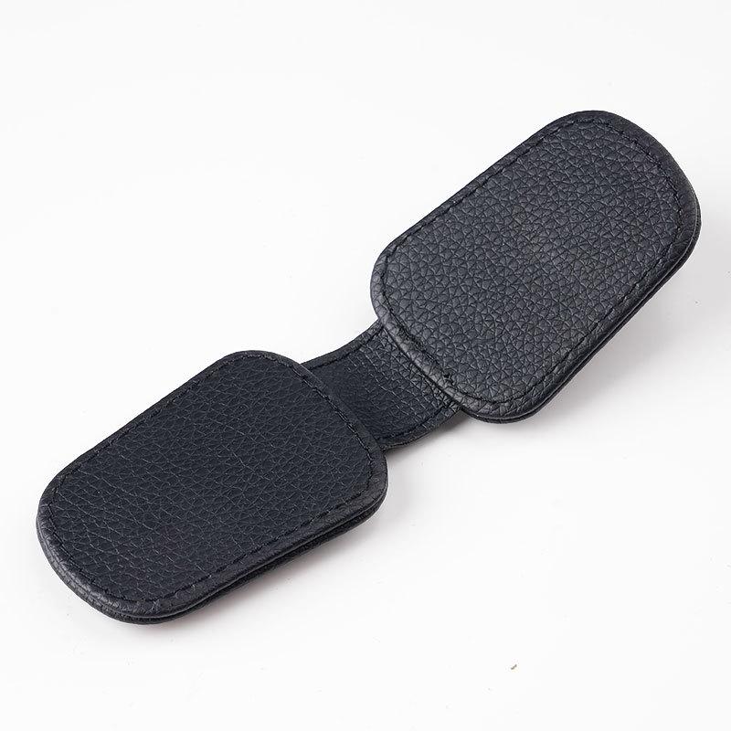 Multifunctional Microfiber Car Visor Clip for Sunglasses and Cards