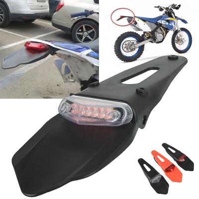 Dirt Bike Rear Fender LED Stop Rear Tail Light For Gas Gas XC EC 2T 4T 125 200 250 300 E4 FSE/FSR 2003 2004 2005 2006