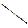 Aluminum Billiards Pool Cues Extension Rod Telescopic Stretch Snooker Accessories(Golden Black )