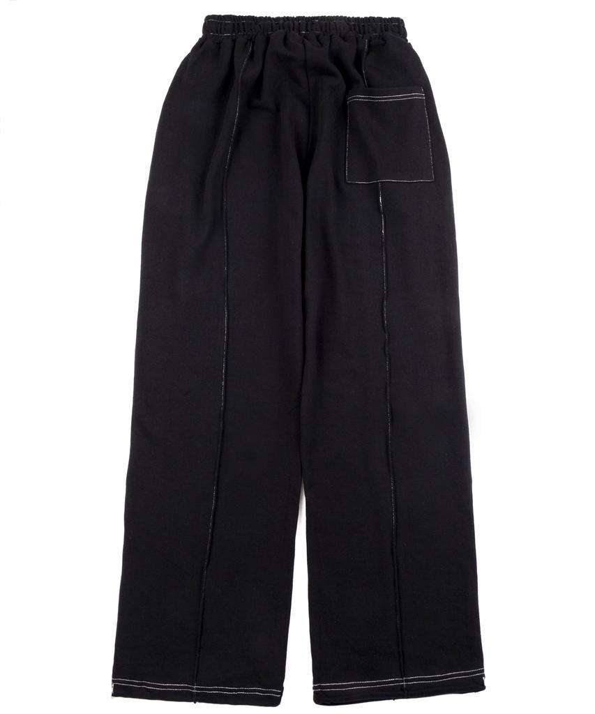 PEACE MAKER Stitch Circle Logo Sweat Pants (Black)