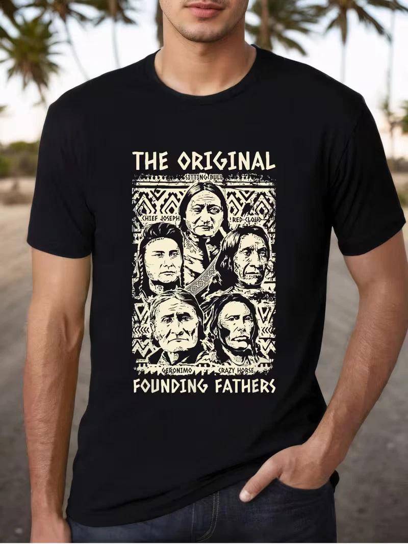 Men s Limited Edition Native American Indian Tribe Graphic T-Shirt - The Origin XXXXL