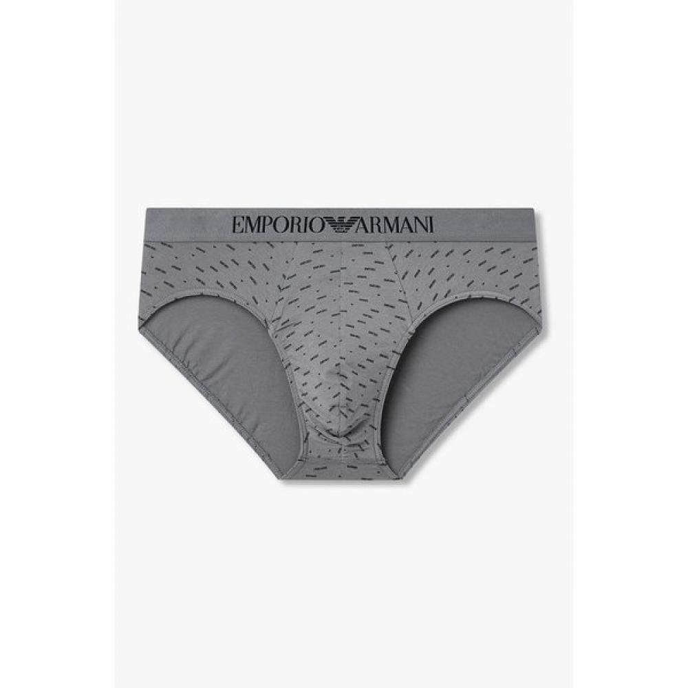 Emporio Armani Men S All Over Pattern Print Brief 0816111034 S(95)