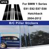 Pentru BMW Seria 1 E81 E82 E87 E88 Hatchback 04-12 Cover Trim Stickers Stâlpi B C Geam Părți Decorative Coloană Ușă