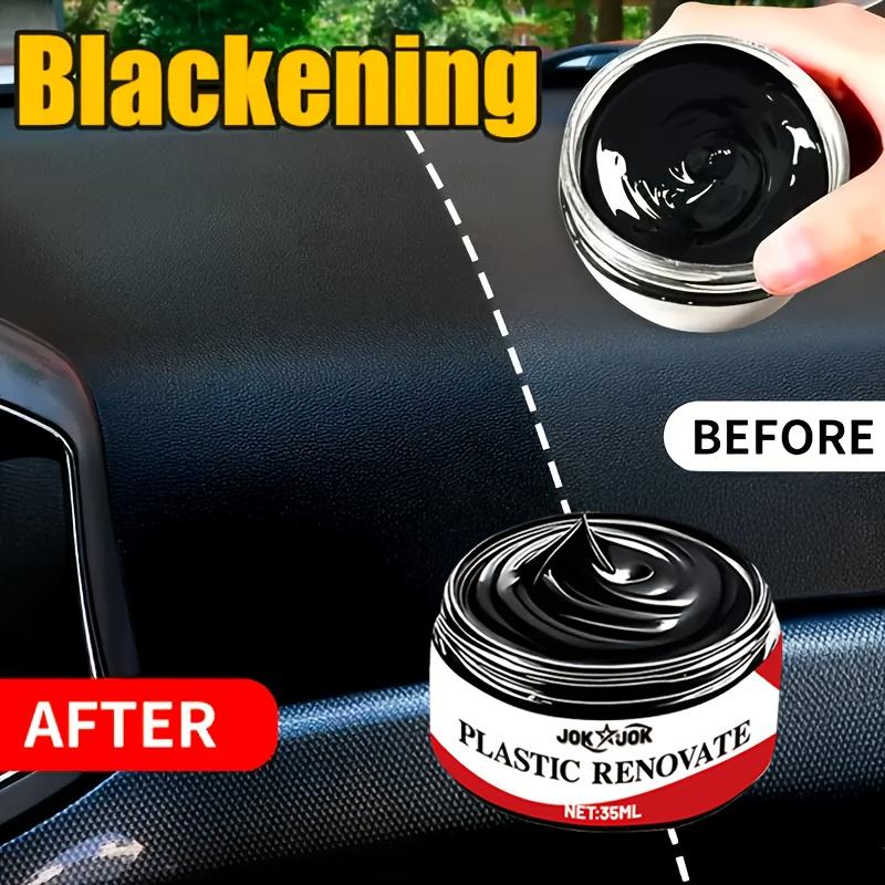 Multi-Functional Plastic Polishing Paste,Car Interior Refresher,Scratch Repair Wax,Tire & Wheel Care,Dashboard Polish,Fast Shine