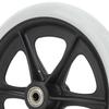 8 Inch Wheelchair Front Wheels Disabled TPR Wheels Wheelchair Accessory