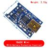 1pcs TP4056 5V 1A Type-c USB 18650 Lithium Battery Charging Board Charger Module with Protection Dual Functions