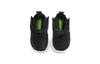 Nike Novice Comfortable Slip Resistant Cushioning Abrasion Resistant Thermal High top Toddler Shoes Black Silver AV8338-005