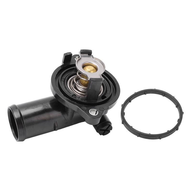 Engine Coolant Thermostat Housing Assembly 05184977AE Replacement for Chrysler 300 3.6L V6 2011‑2018 Engine Coolant Thermostat