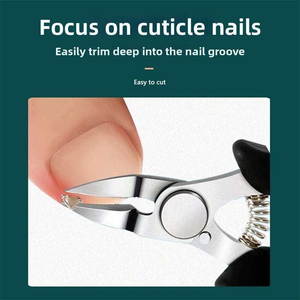 Hot Heavy-Duty Nail Clipper Professional-Grade Curved Blade Thick Toenail Stainless Steel Fingernail Clipper for Adults