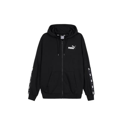 Essential Hooded Sports Jacket Men Outerwear Black 849555-01