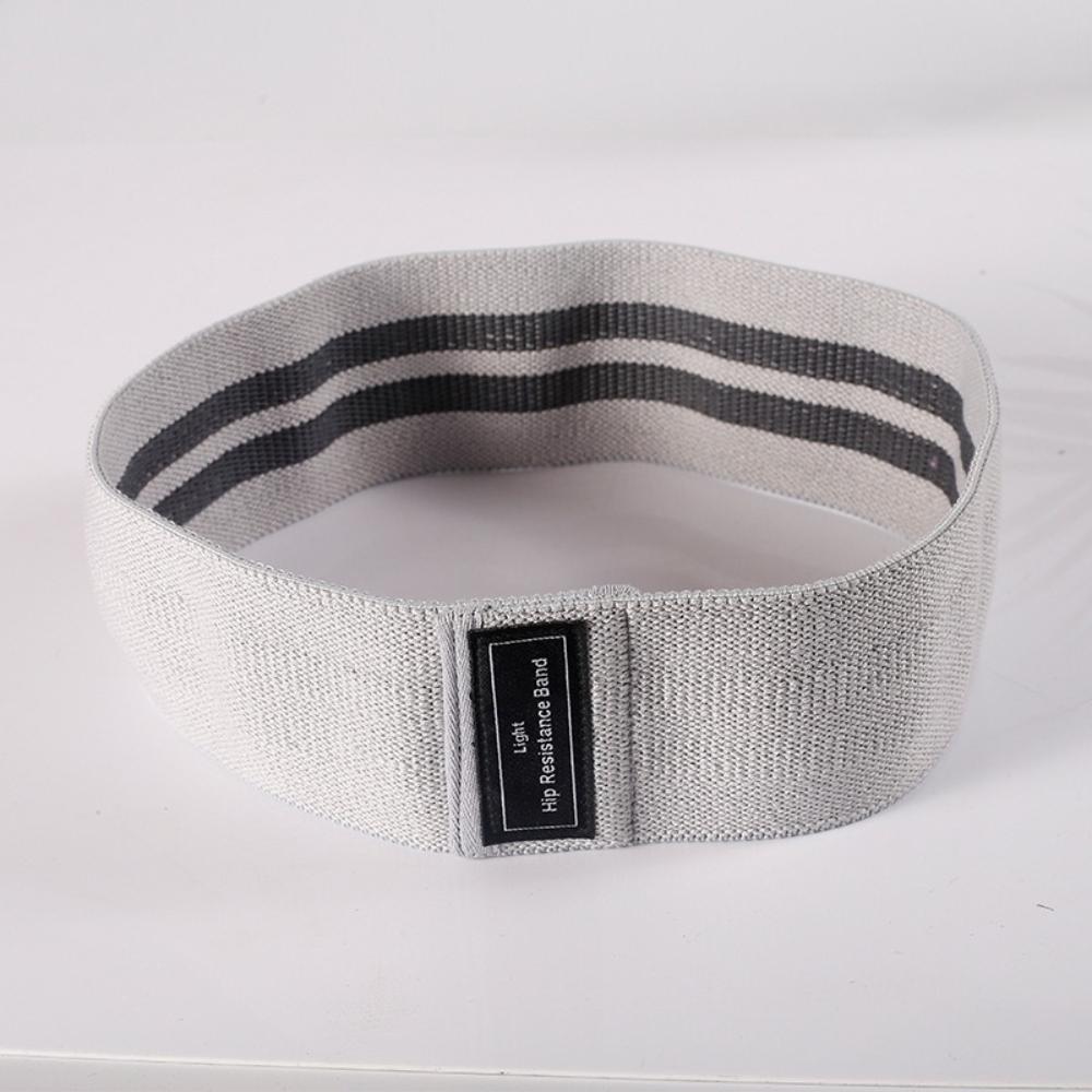 Squat hip resistance band Polyester cotton yoga body tension band indoor fitness hip lifting ring elastic band